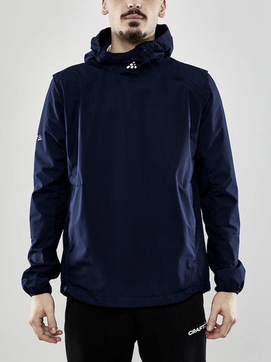 Craft Sport-Trainingsjacke Zaero Anorak 3.0 (leicht, wind- und wasserabweisend) navyblau Herren